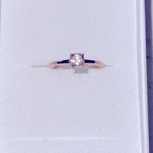 Genuine Morganite Ring